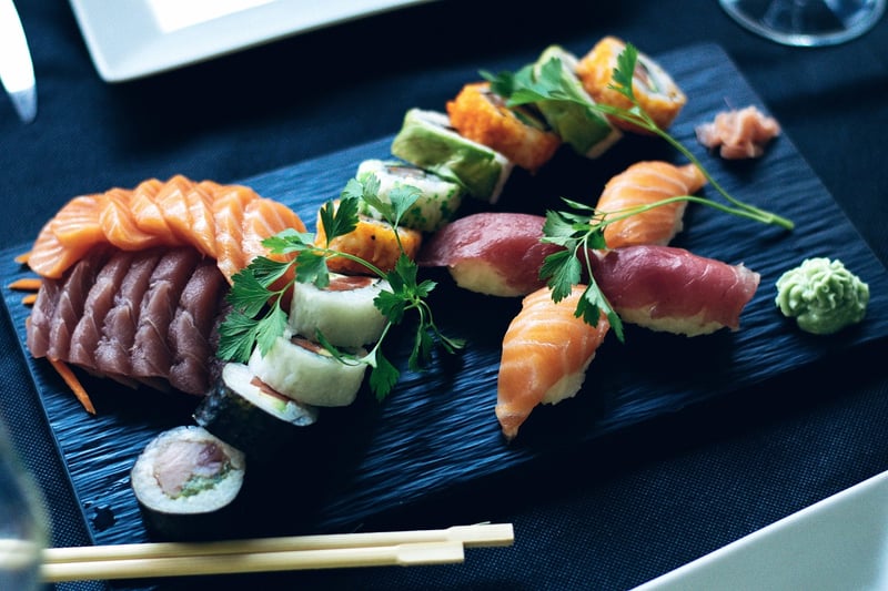 Japanese Sushi Selection